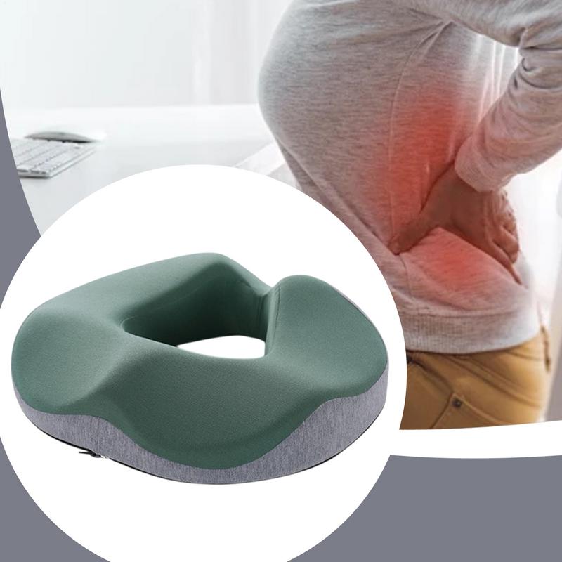 Seat Cushions For Office Chairs Breathable Seat Cushion Foam Donut Butt Pillow Long Sitting Chair Pad Ergonomic Chair Cushion