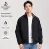 Langdeng Men's Reversible Fleece Stand-Collar Jacket