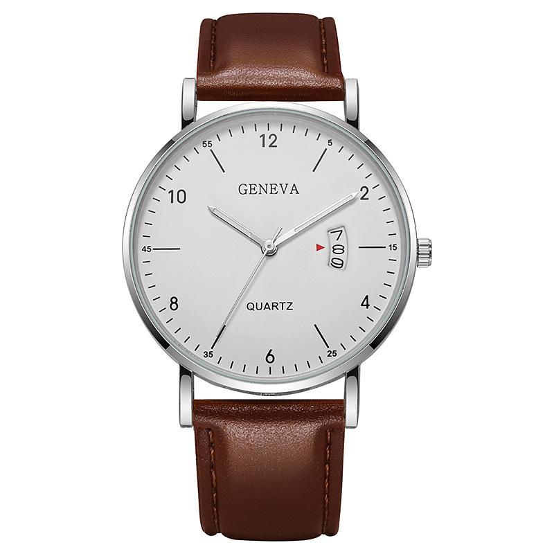 Luxus Quarz-Armbanduhren für Herren Leuchtend Wasserdicht Wochentagsanzeige Automatisches Datum Herrenuhr Business Sport Mode Uhr