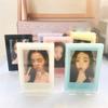 3inch Acrylic Double Side Photocard Frame Sweet Card Sleeve Photo Holder Desktop Decor Card Display Stand Photo Protection Case