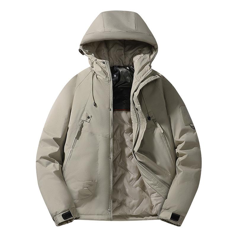 Temperament Cotton Jacket Men's New Winter Work Clothes Thickened Cotton Jacket Cold-proof Jacket