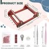 Retro Bead Weaving Machine Beading Weave Loom Crafty DIY Jewelry Designers