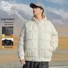 EASTERN CAMEL Men's Winter Padded Baseball Collar Bomber Jacket