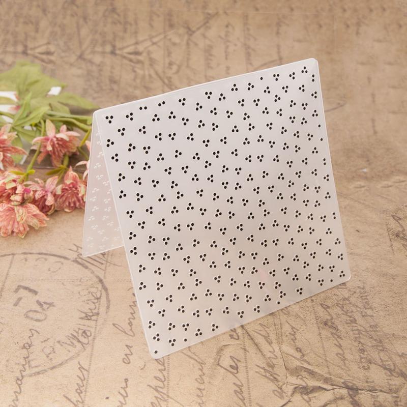15X15cm Embossing Folders for Card Making Embossing Stencil Template DIY Plastic Paper Card Decorating Mold for Scrapbook