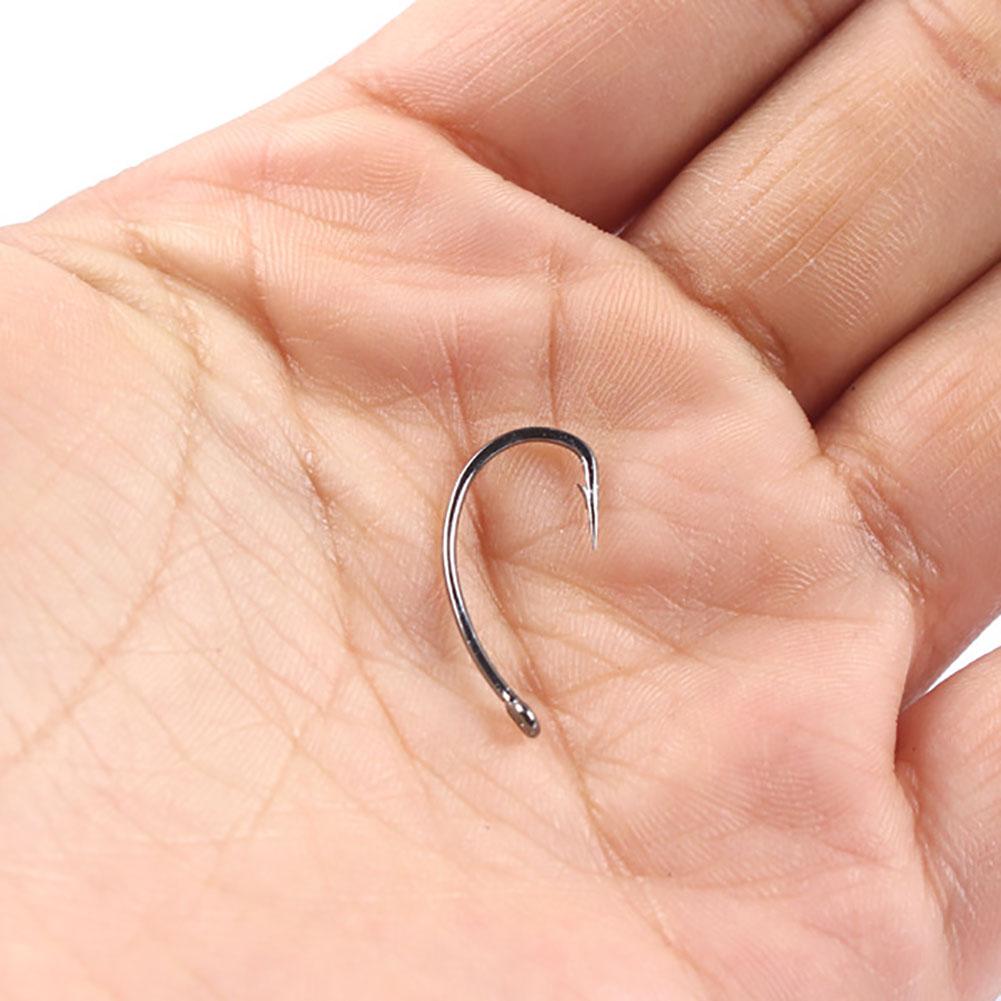 Fishing Hook Set High Carbon Steel 3 Sizes Circle Hooks With Box Package For Outdoor Daily Fishing Professional Anglers 40PCS