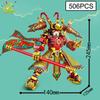 HUIQIBAO Moc Monkey King Series Wukong Mecha Building Blocks Bricks Assembling Construction Toys for Children and Boys Gifts