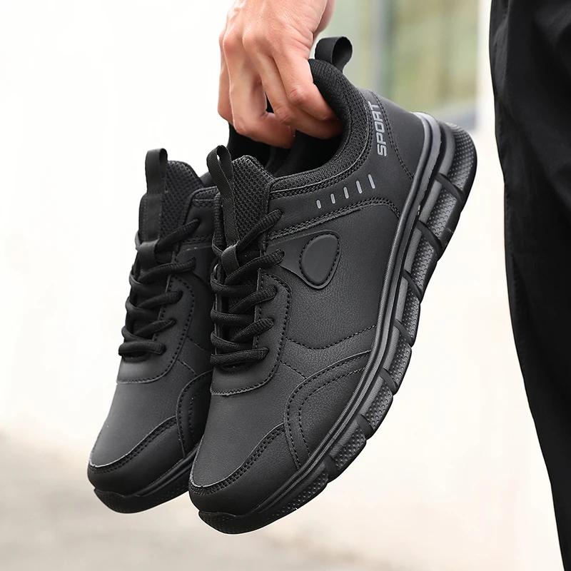 Men's Shoes Outdoor Comfortable Versatile Hiking Shoe Black Dirt Resistant Fashionable Minimalist Non Slip Jogging Walking Shoes