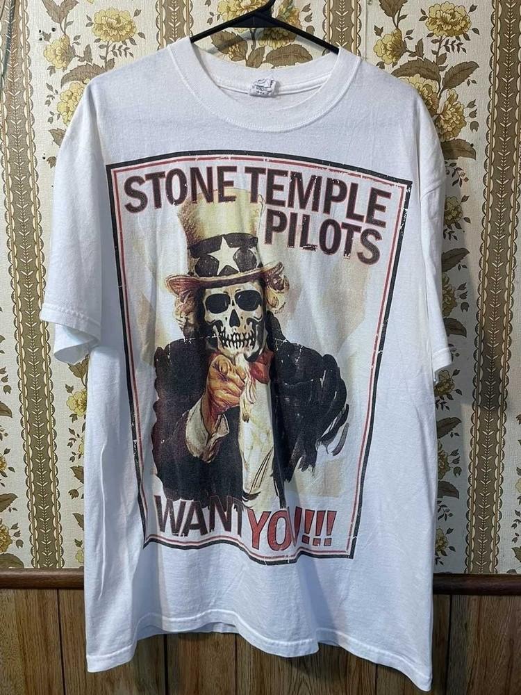 Retro STONE TEMPLE PILOTS UnisexBlack S-235XL Shirt20D993 Unisex T-Shirt L