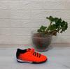 Kinetix Fotbalové boty Breton J Turf Neonorange Velcro Turf