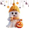 Acrylic Halloween Ghost Car Hanging Decoration Cute Flat Ornament for Vehicle Window Home Party Decor