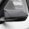 Car Rearview Side Mirror Cover For Hyundai Elantra 2021-2023 Wing Cap Exterior Sticker Door Back View Case Trim Carbon Fiber