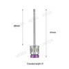 Dental Implant Screwdriver Set with Torque Wrench for Phase II Restoration