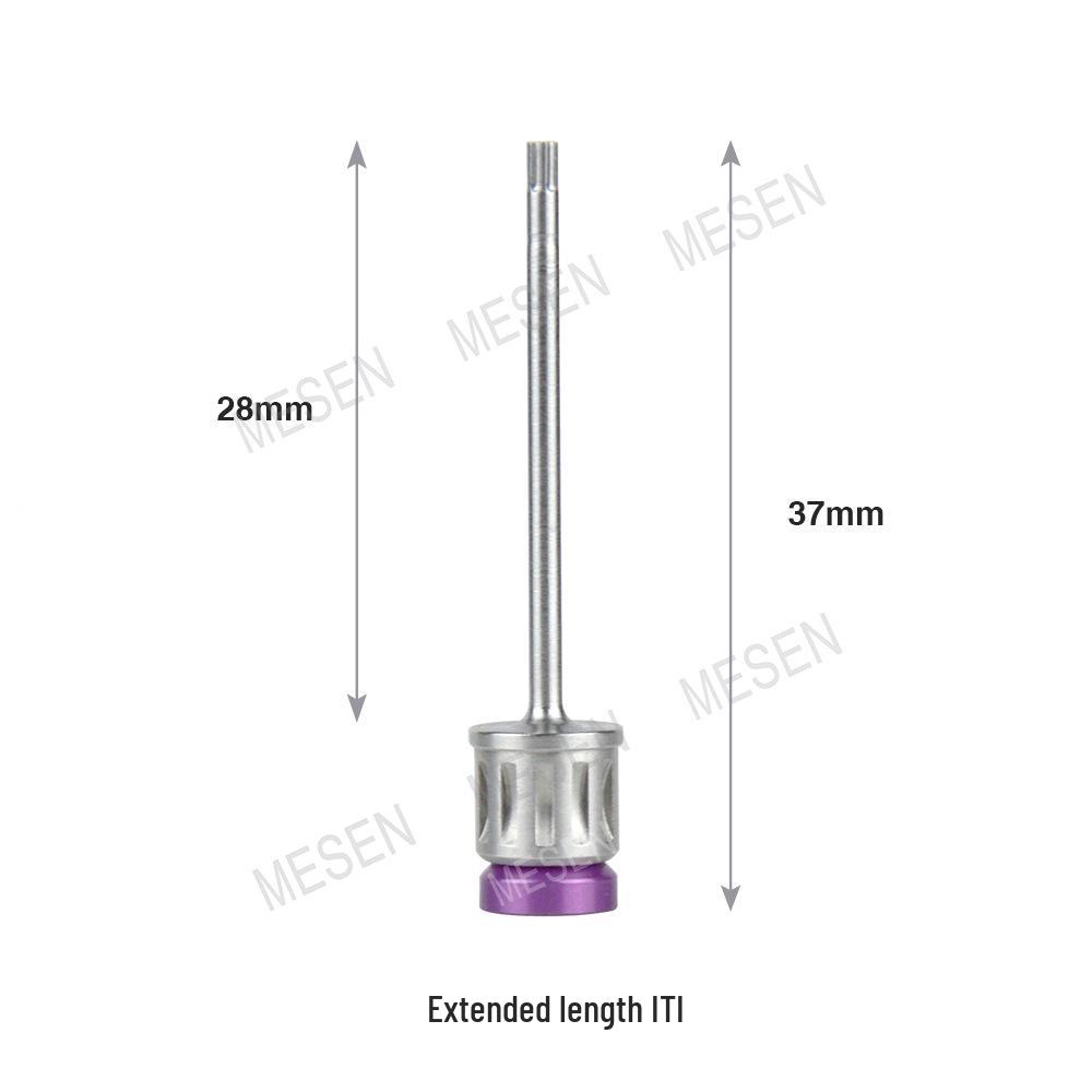 Dental Implant Screwdriver Set with Torque Wrench for Phase II Restoration