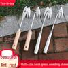Galvanized Dual-Use Weeding Shovel & Rake