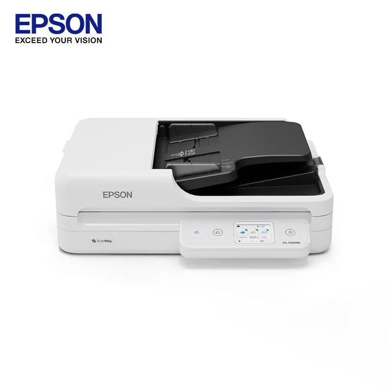 Epson DS-1760WN A4 Flatbed and Sheet-fed Network Scanner CN plug (adapter included)