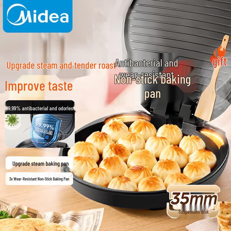 Midea 1550W Floating Plate Electric Griddle