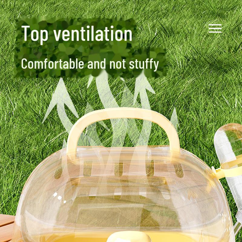 Portable Hamster Cage: Take-Out Cage for Squirrels, Sugar Gliders & Golden Bears