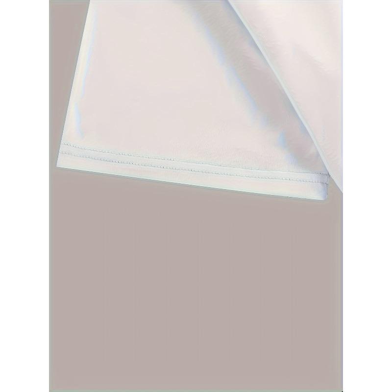 Europäische Größe Reguläres Kurzarm-T-Shirt mit berühmten Wahrzeichen in Frankreich