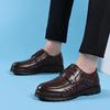 Ledersandalen Sommer Business Echtes Leder Herrenschuhe Weiches Leder Weiche Unterseite Hohl Atmungsaktiv Rutschfeste Freizeitlederschuhe