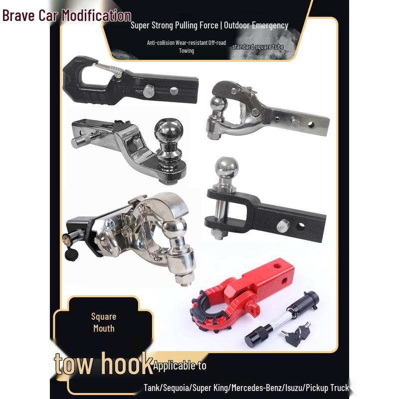 Compatible Tow Hooks for GL350, GLS450, Raptor F150, Tundra Sequoia