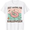 Spooky Summer Skeleton Just Waiting For Halloween T-Shirt