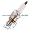 4 A7TC Spark Plugs for 110cc-140cc ATV/Motorcycle - Stable & Durable