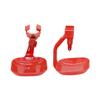 22mm Interface Square Tube Hanging Cup and Stainless Steel Drinking Nozzle Kit 360 Degrees Rotatable Duck Goose Waterer 1 Set