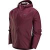 Trail Series Storm-Fit Adv Casual Minimalist Hooded Hard Shell Hiking Waterproof Windproof Breathable Jacket Men Jacket Burgundy Black FZ1085-652