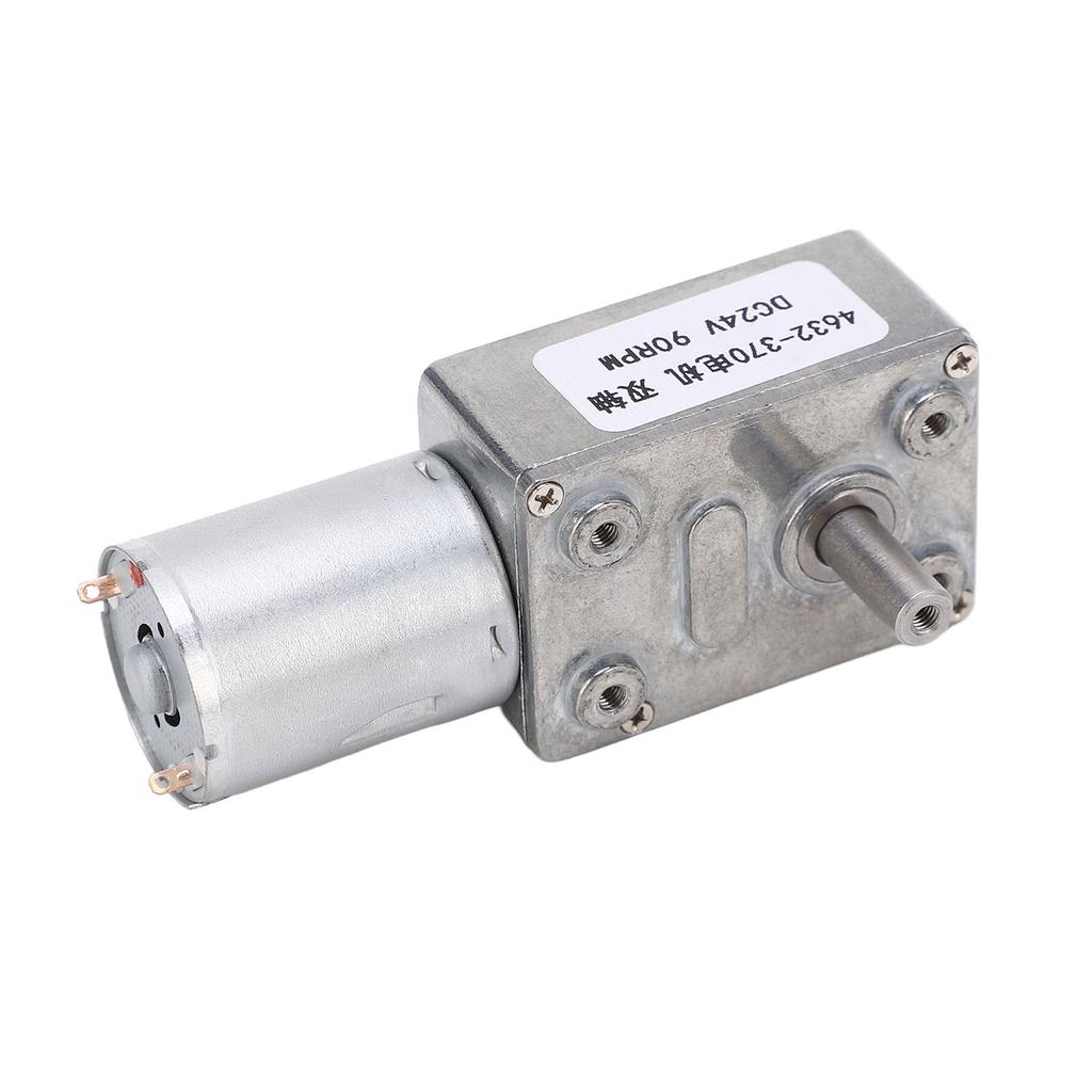 DC Växelmotor Dubbelaxel Rotationsriktning Justerbar Fyrkantig Turbin Maskhjul Hastighetsreduktion