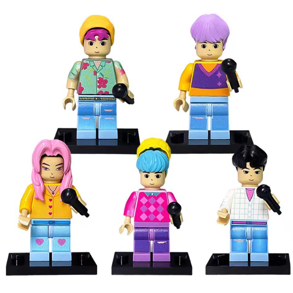 Kpop İblis Avcıları Mini Aksiyon Figürü Yapı Taşları Oyuncak Çevre Birimleri Masa Dekorasyonu Koleksiyon Figürleri Oyuncak Noel Hediyesi