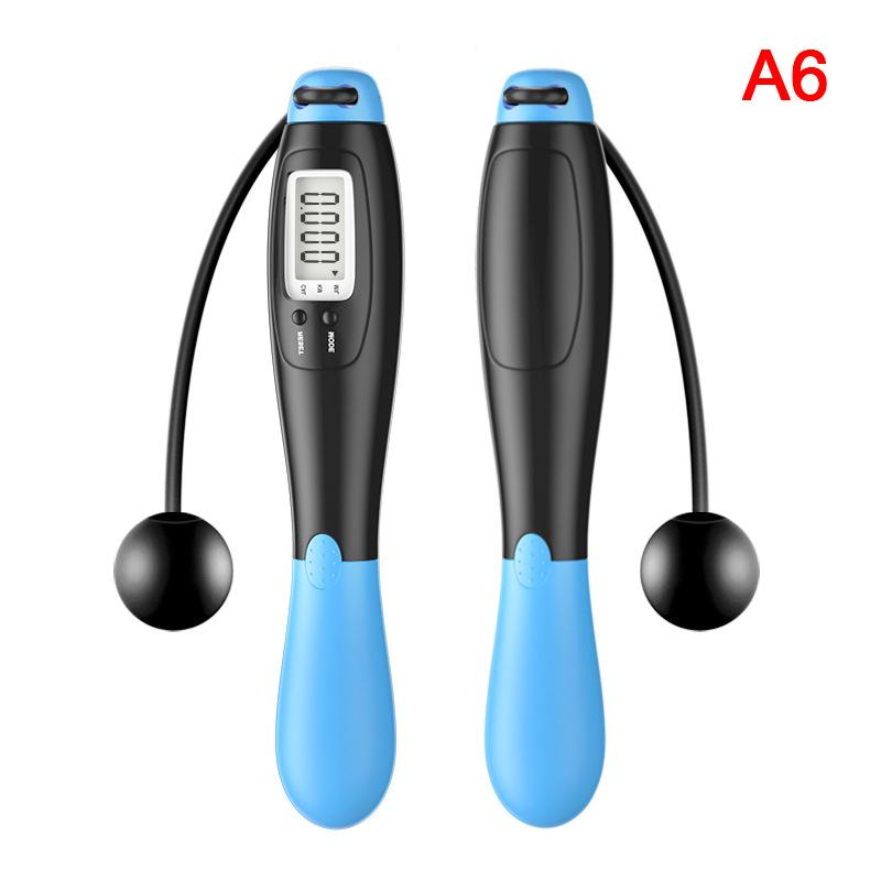 1ks bezdrátová švihadla Digitální bezdrátové švihadlo Fitness cvičení Švihadlo