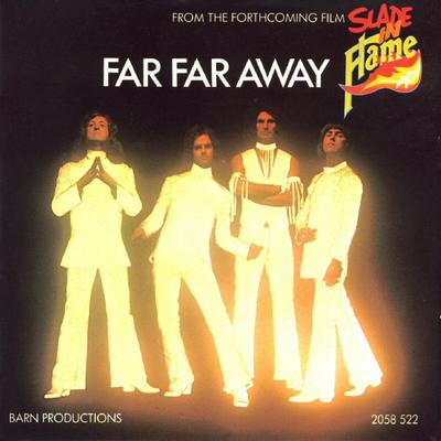 7inch Record SLADE - Far Far Away 2058522 Polydor 1974 UK Rock Used