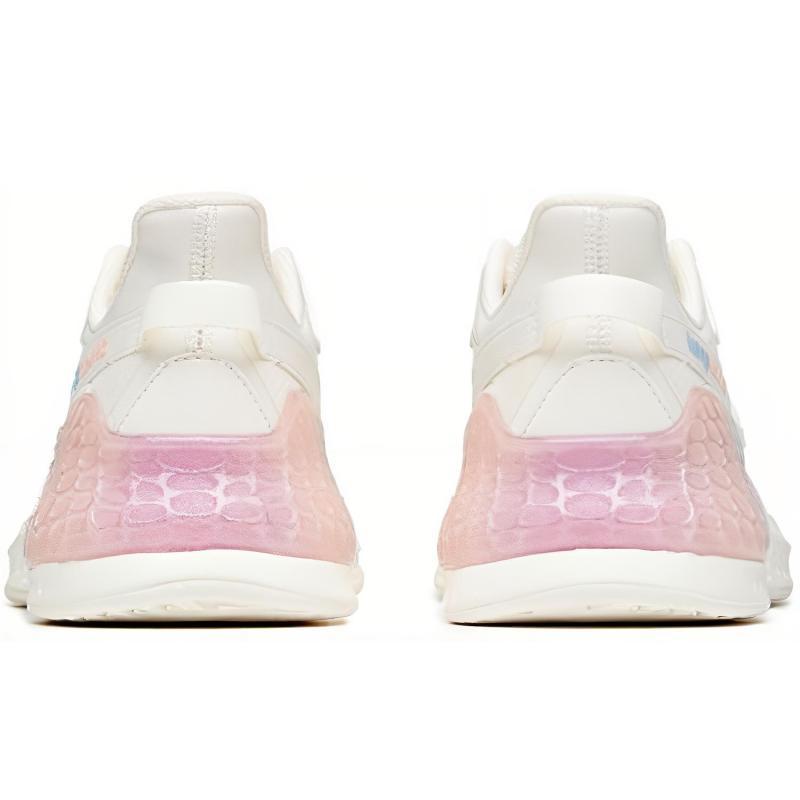 Anta C37° Cushioned Anti-Slip And Wear-Resistant Lightweight Low-Top Running Shoes Women's Blue Pink White Sneakers 922035533-3