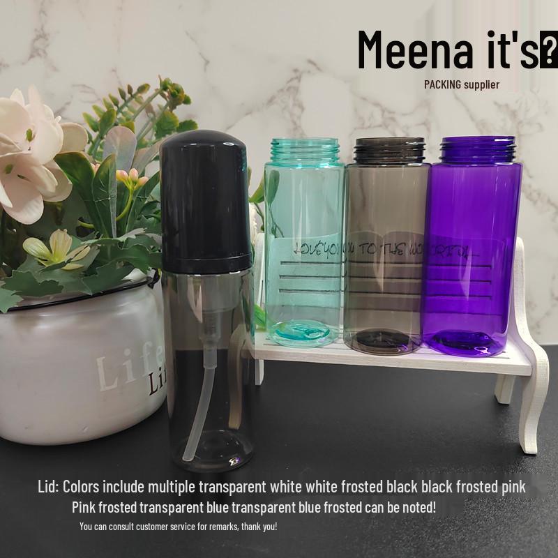 

60ml Empty Mousse Foaming Bottle for Facial Cleanser & Eyelash Cleaning