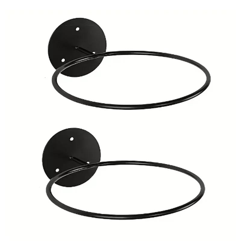 1 Stück/2 Stück Metall Wandmontierter Sportball-Ausstellungsständer für Basketball, Fußball, Volleyball, Langlebiger Wandlagerregal