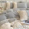 Double-Sided Thickened Milk Fleece Bed Four-Piece Coral Flannel Quilt Cover Light Luxury Premium Bedding Sheets