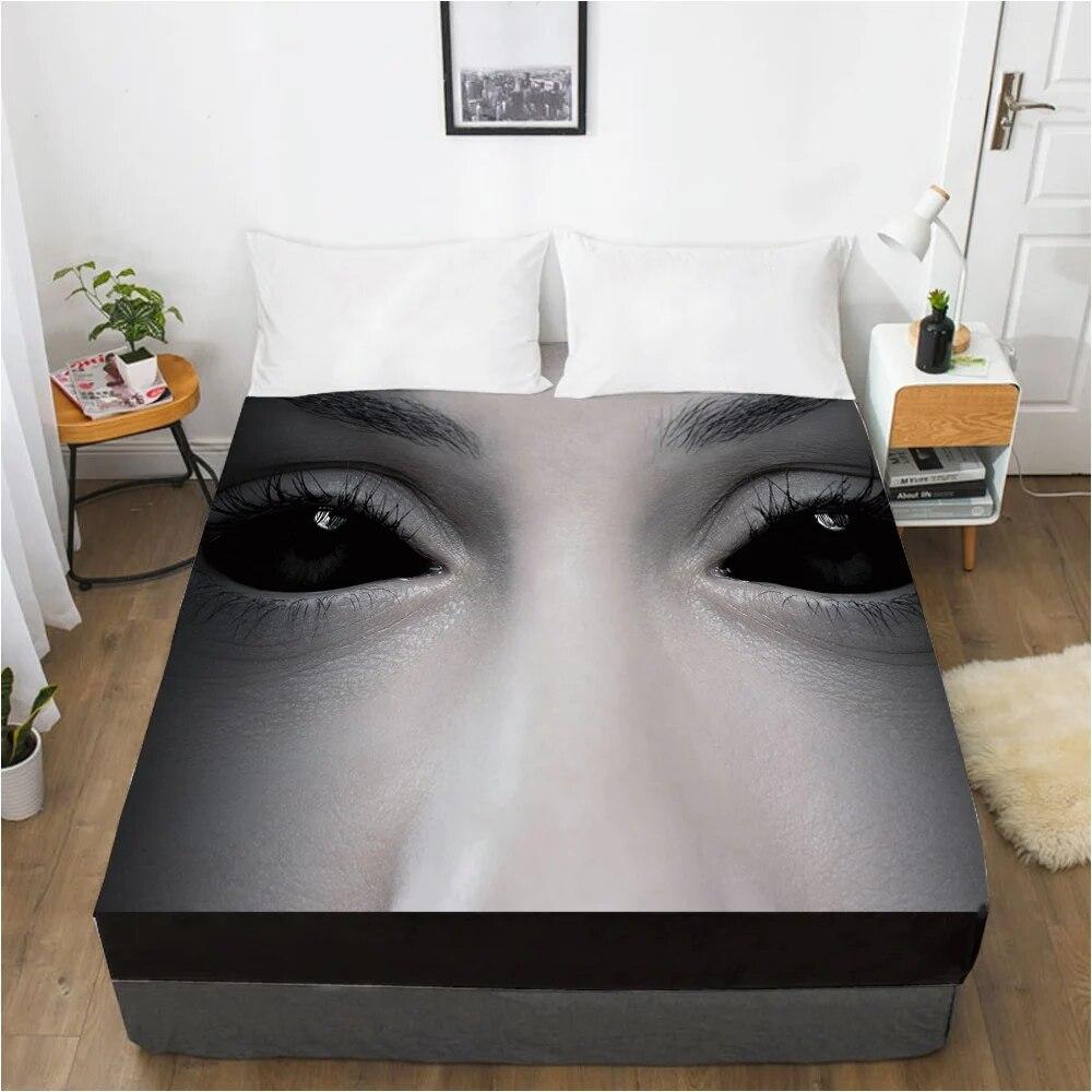 Cartoon Hallowmas Children's Elastic fitted sheet bed sheet With An Elastic Band Mattress Cover Bed cover for kids scarecrow