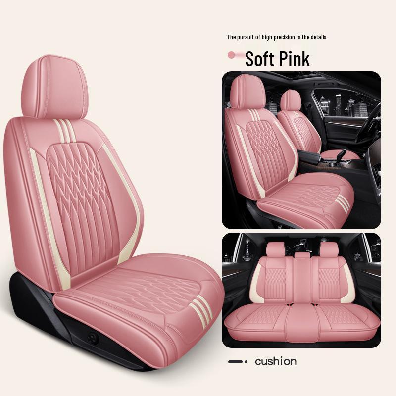 Purple Wind Chime Leather Seat Cushion for Lexus RX/NX/CT200/IS250 - Four Seasons Use.