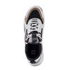 Boss Mens Titanium Leather Running Trainers
