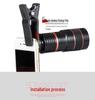 8x Zoom Universal Telephoto Lens for Mobile Phone Photography and Video Recording