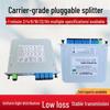 Plug-in Splitter: 1x/2/4/8/16 Telecom Grade Fiber Optic Splitter (1x2/4/8/16/32)