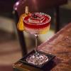 260ml Anaglyph Carved Goblet Martini Glass Champagne Cocktail Cup Bar Tools Set