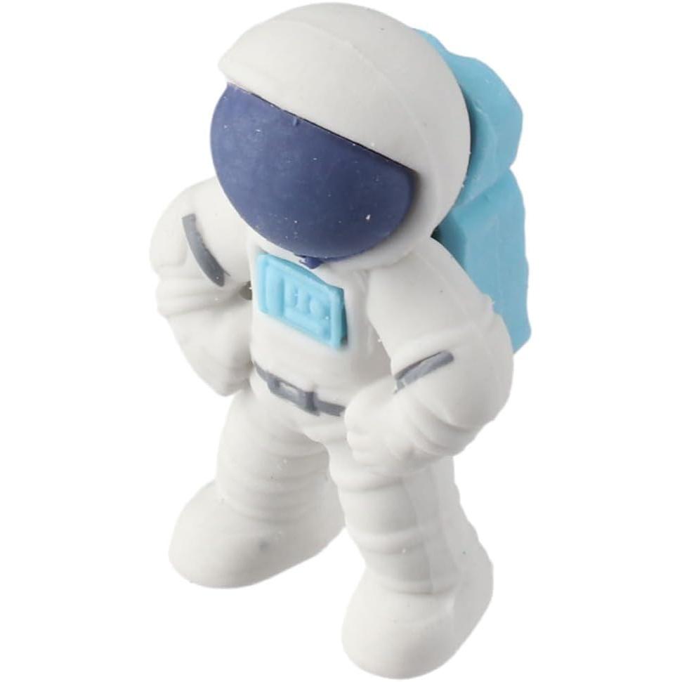 okhobby 48Pcs Cute Space Erasers, 3D Mini Astronaut Shaped Pencil Erasers for Party Favors,Home,Office