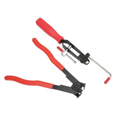 2PcsSet CV Joint Ear Clamp Banding Tool Boot Crimp Plier Kit Stainless Steel Universal for Car
