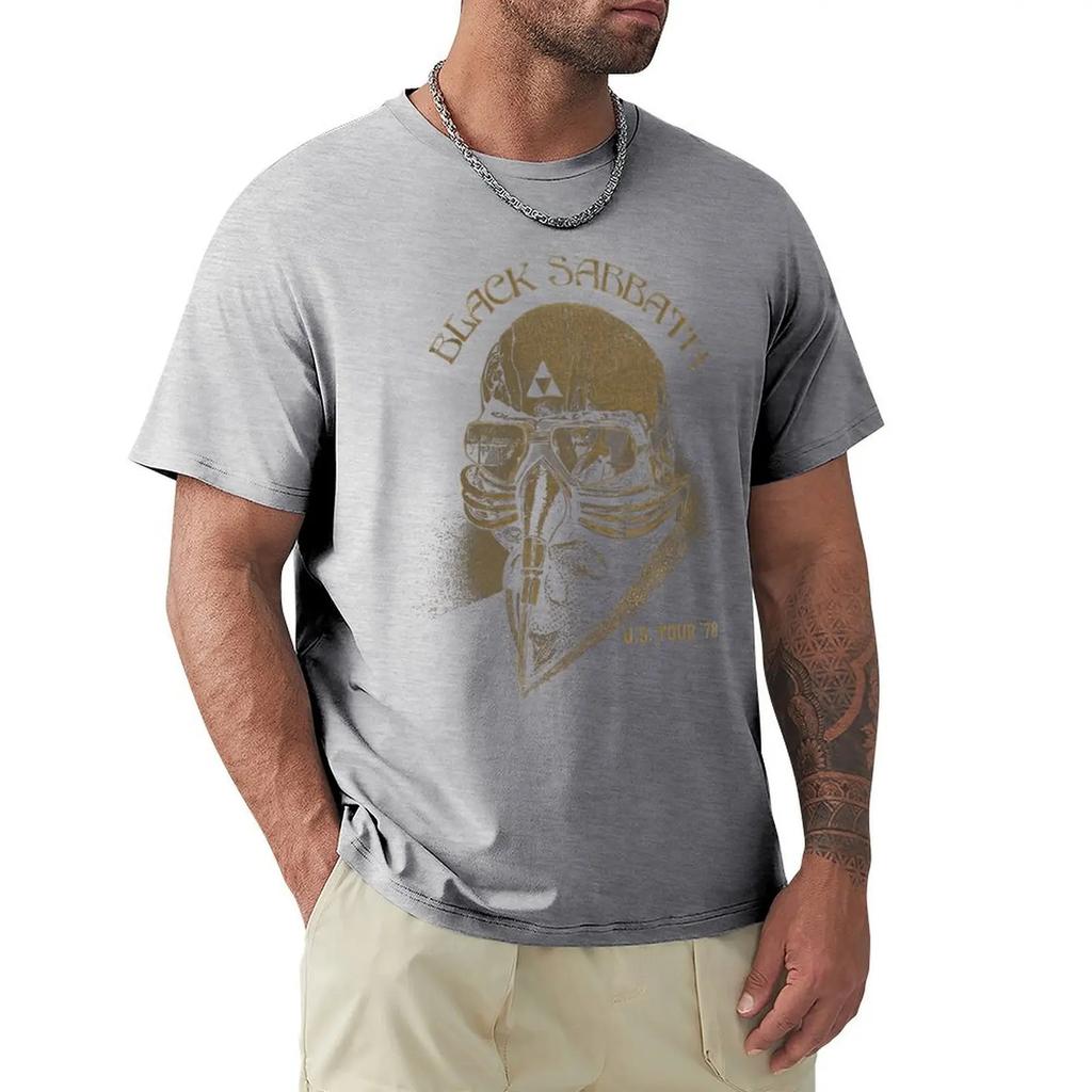 Black Sabbathe Rock Band Short Sleeve US Tour T Shirt Men Women Cotton Summer Brand Tee Top Gift Streetwear Fashion High Quality
