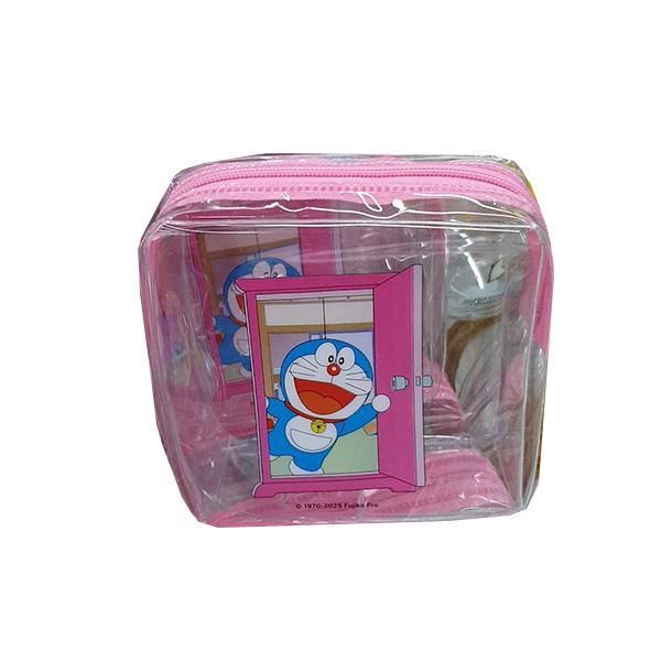 

Doraemon Clear Pouch Pink Small One thing