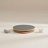 Pilates Rotation Disc Recovery Wooden Rotating Board Stable