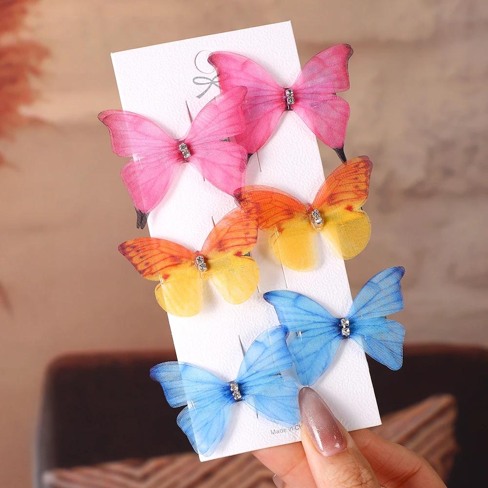 LOVEKIKI Boutique Butterfly HairclipsThat Do Not Hurt Hair Handmade Hairgripes Womens Y2k Headdress Fashion Hair Accessories