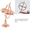 Metal Gyroscope Bracket Gyroscope Decompression Toy Mini Balance Spinning Top Artifact Rose Gold