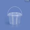 Găleată goală din plastic fără BPA de 150ML-1500ML cu capac Borcane PP etanșe Recipient transparent pentru depozitarea alimentelor vrac
